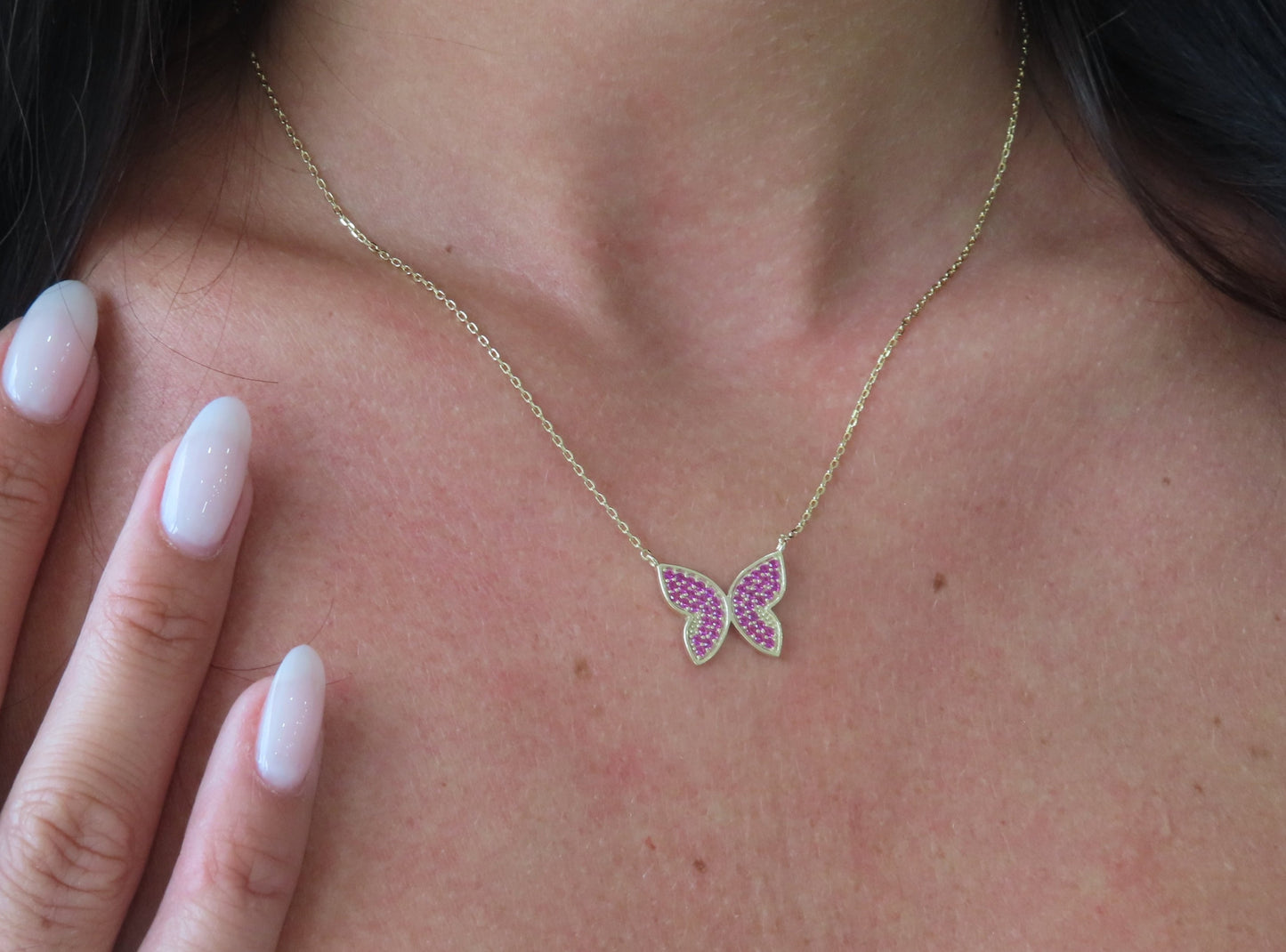 'BARBIE BUTTERFLY NECKLACE'