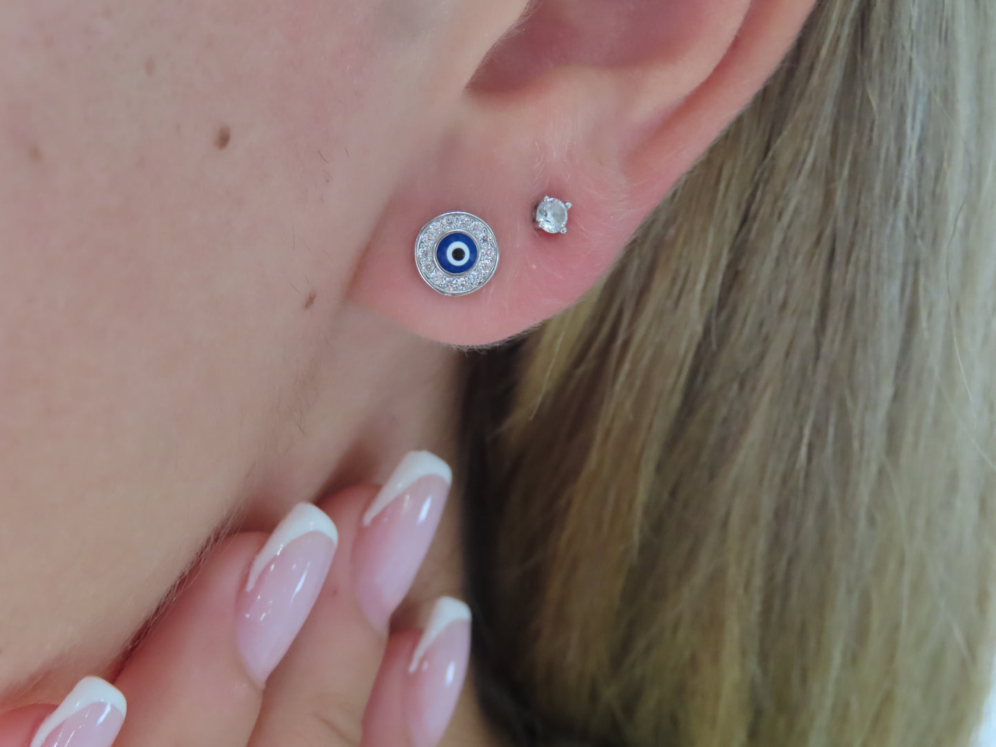 'EVIL EYE STUDS'