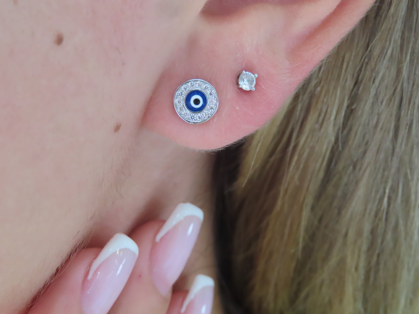 'EVIL EYE STUDS'