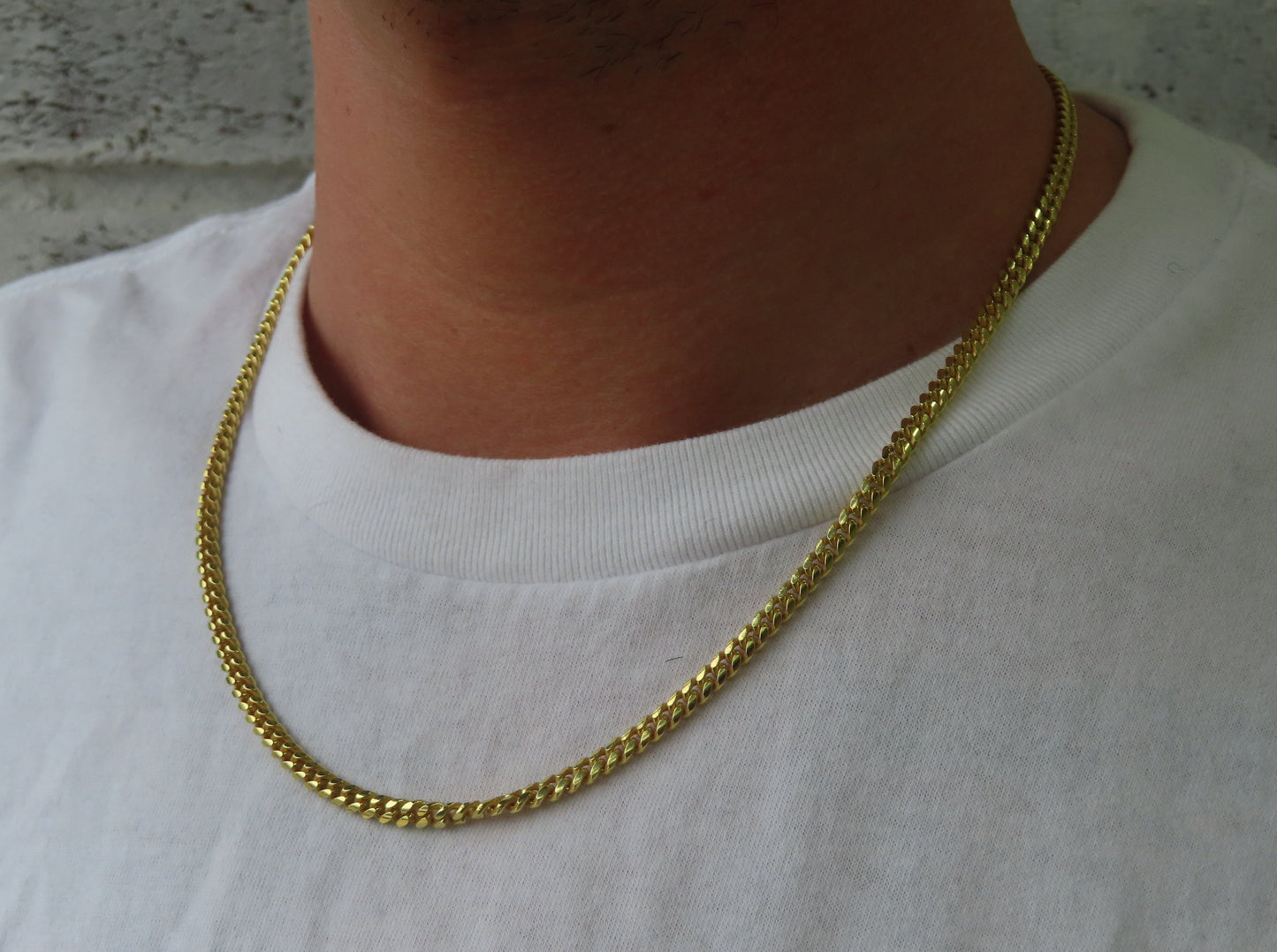 'MENS CLASSIC CUBAN NECKLACE'