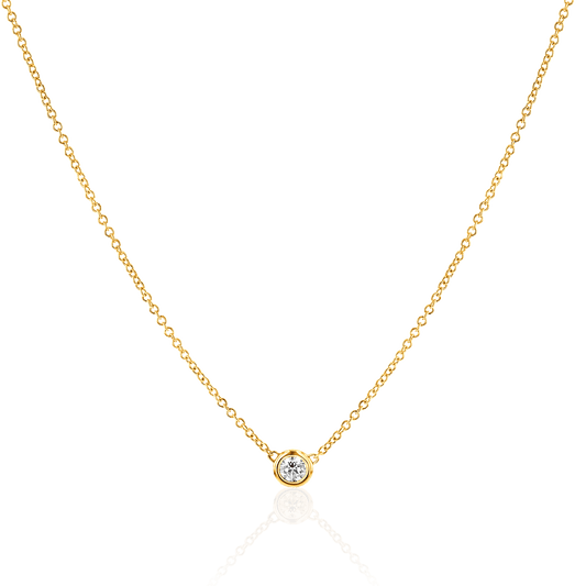 '14K GOLD DAINTY NECKLACE'