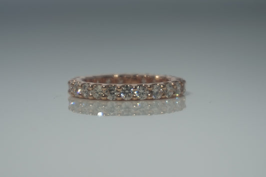 '14K GOLD ETERNITY BAND'