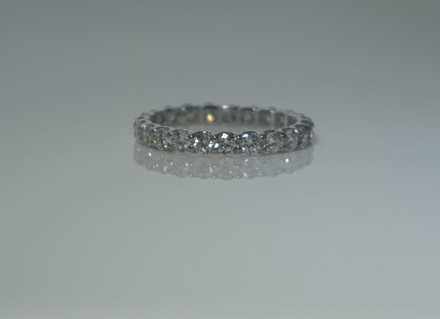 '14K GOLD ETERNITY BAND'