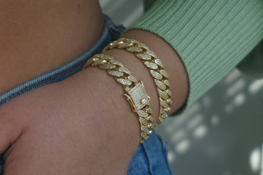 'ICED CUBAN BRACELET'