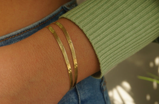 'HERRINGBONE BRACELET'