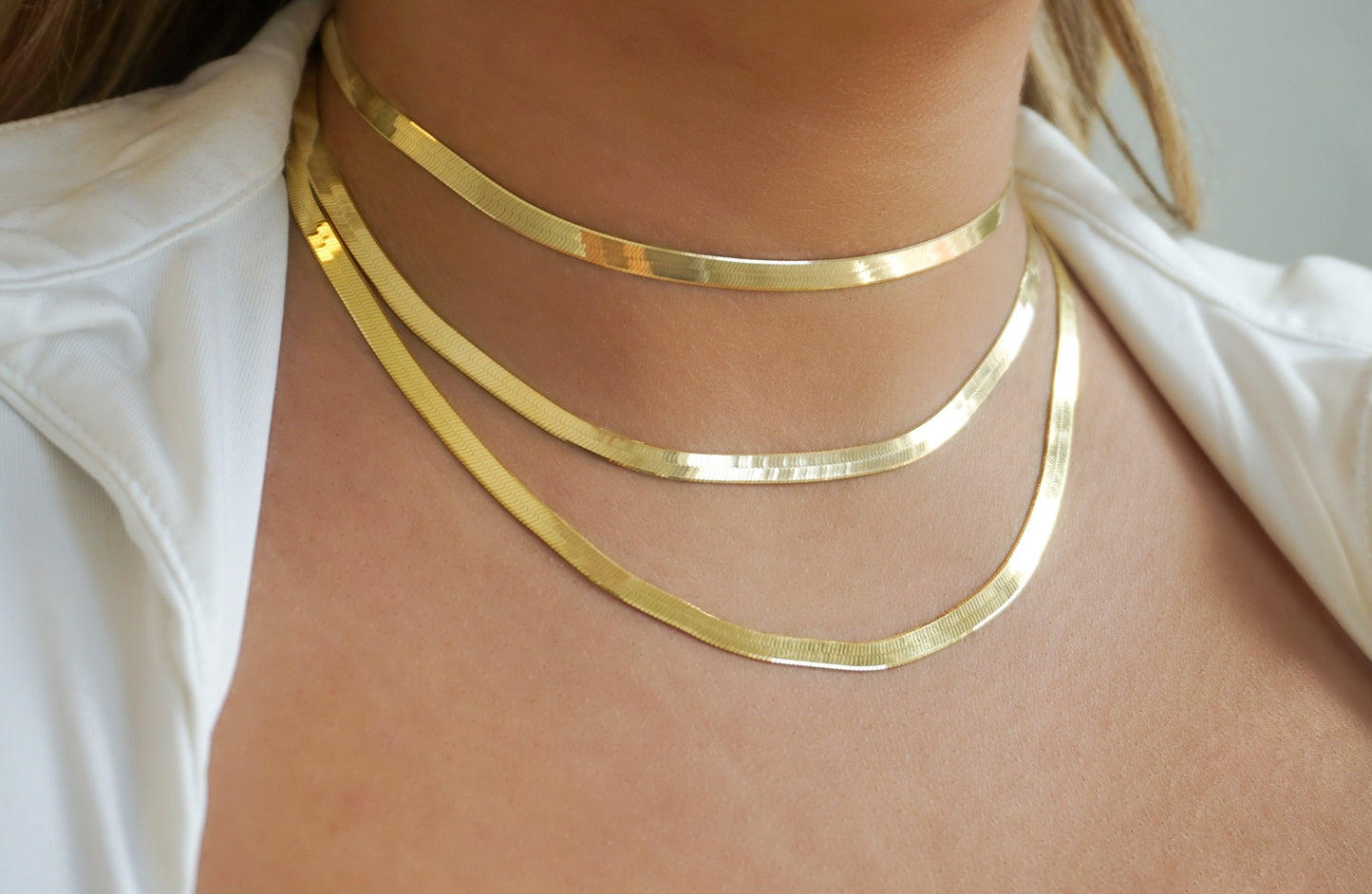 ‘HERRINGBONE’ NECKLACE