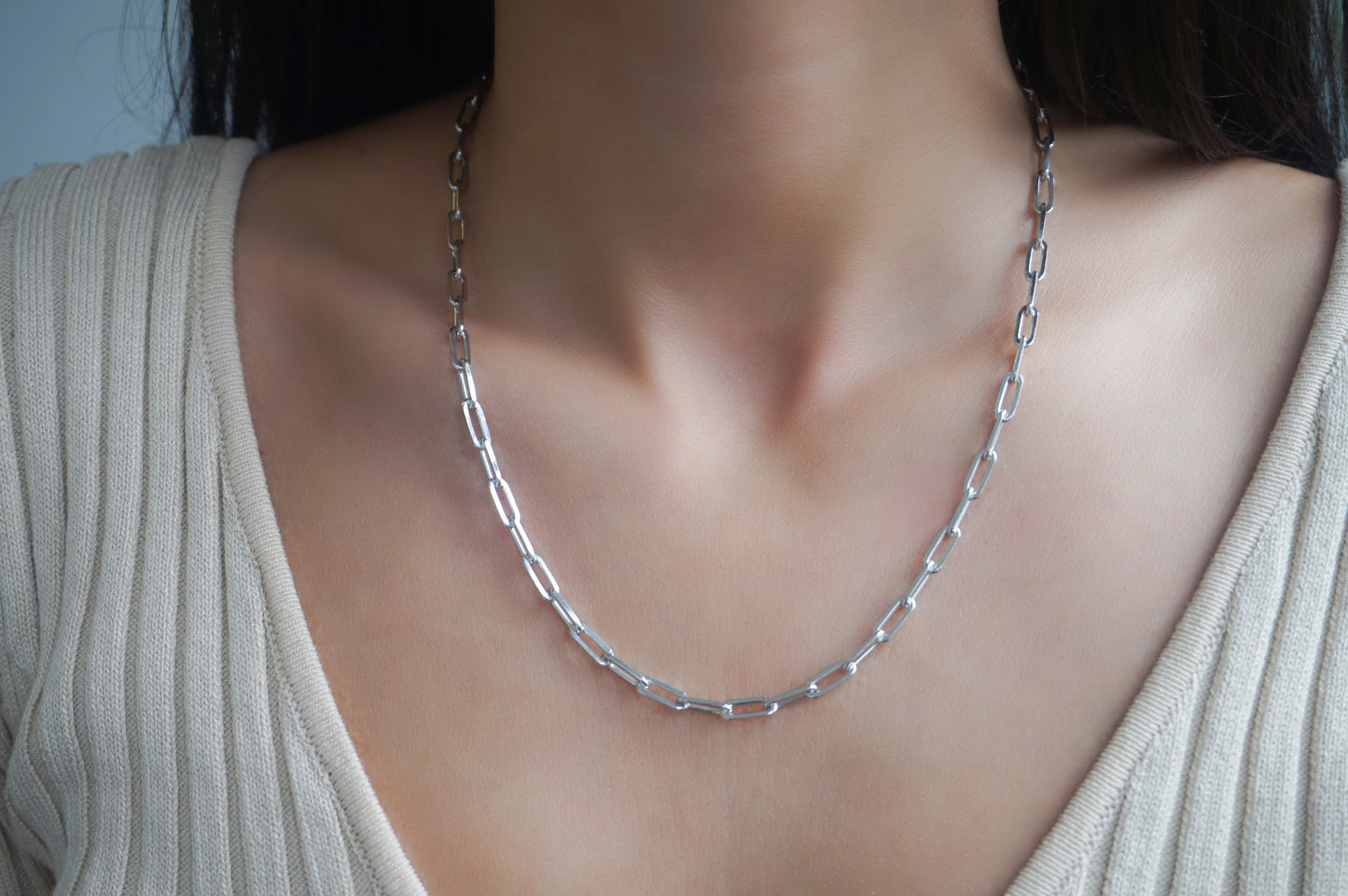 'OPEN LINK CHAIN' NECKLACE