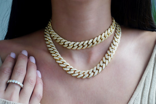 ‘ICED CUBAN NECKLACE'