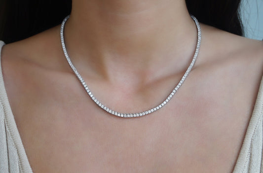 ‘MINI CLASSIC TENNIS NECKLACE'