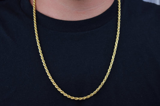 'MENS CLASSIC ROPE CHAIN'