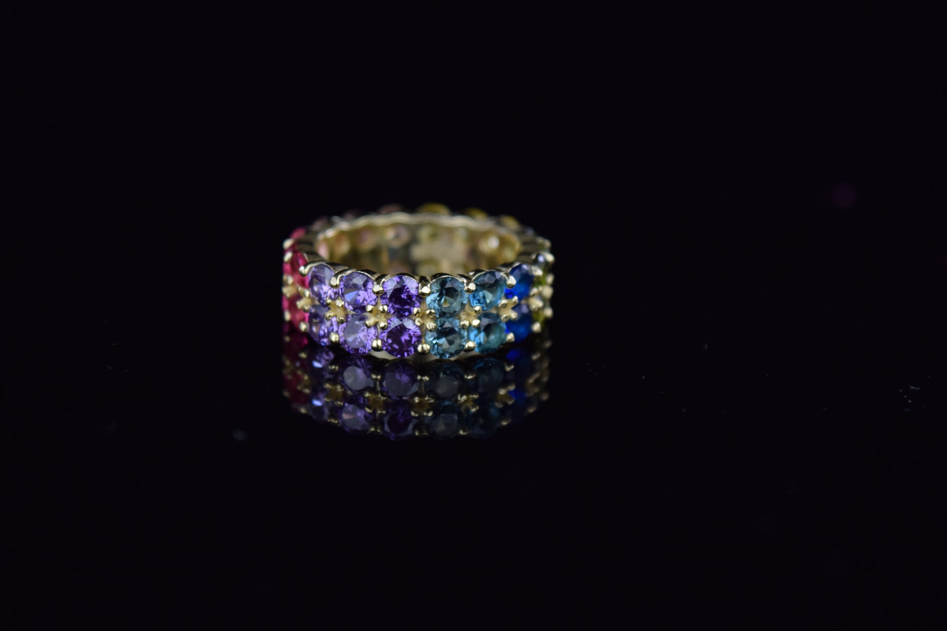 'DOUBLE RAINBOW RING' - SHOP PAIGE