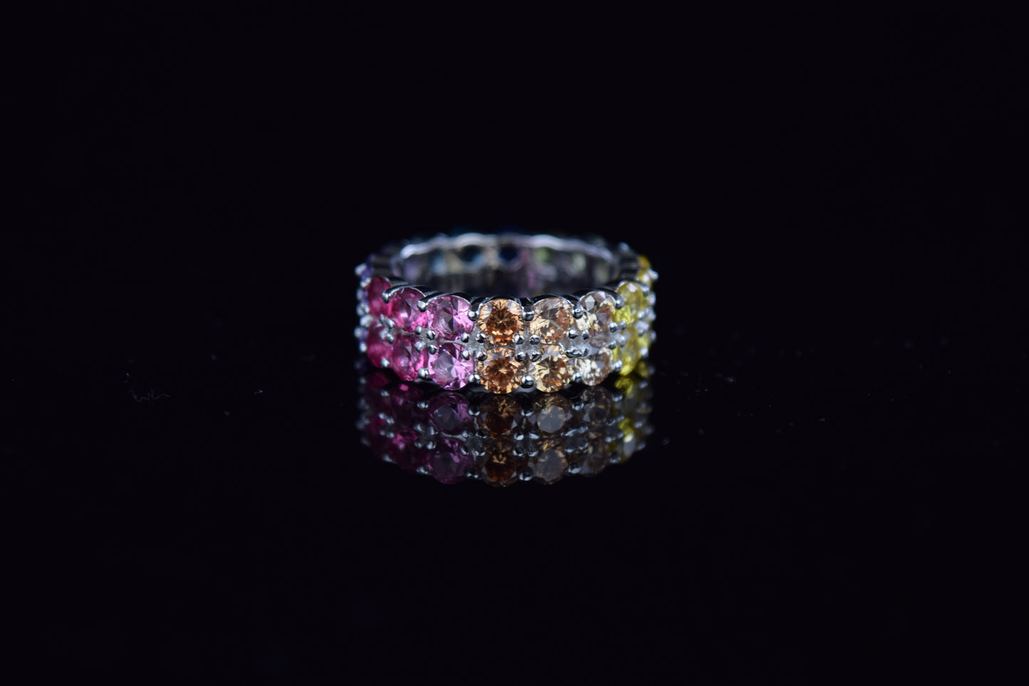 'DOUBLE RAINBOW RING' - SHOP PAIGE