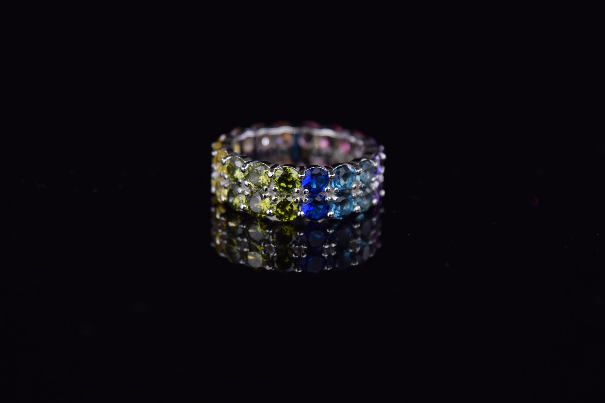 'DOUBLE RAINBOW RING' - SHOP PAIGE