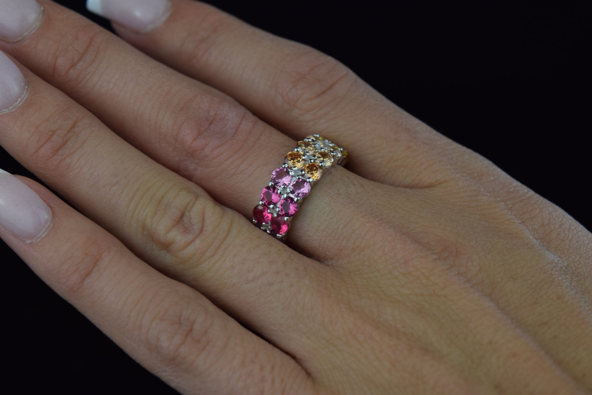 'DOUBLE RAINBOW RING' - SHOP PAIGE