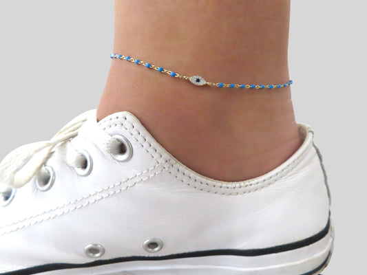 'TURQUOISE EYE ANKLET'