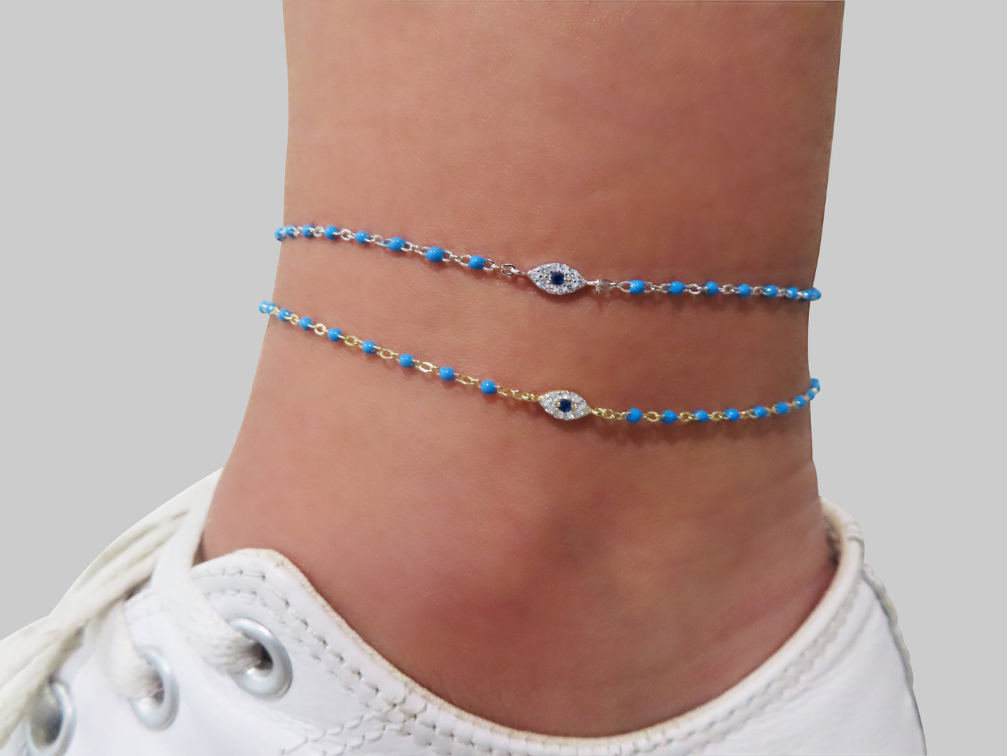 'TURQUOISE EYE ANKLET'