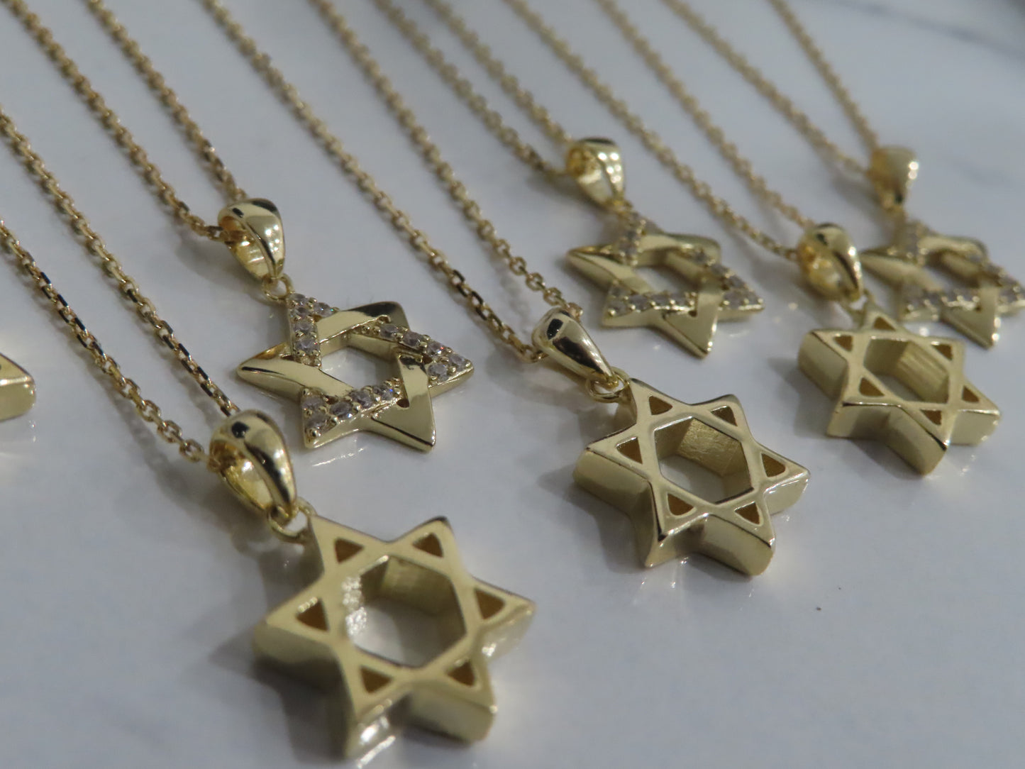 'STAR OF DAVID NECKLACE'