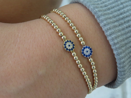 'EVIL EYE BALL BRACELET'