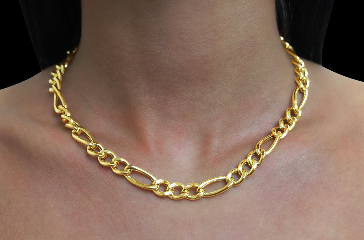 'LARGE FIGARO CHOKER NECKLACE'