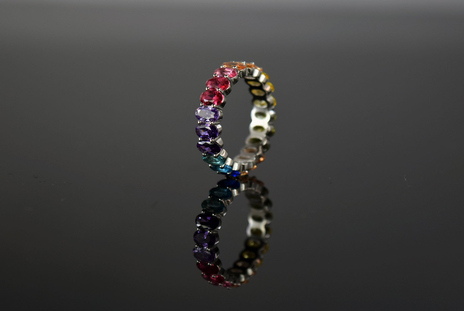 'RAINBOW OVAL' RING - SHOP PAIGE