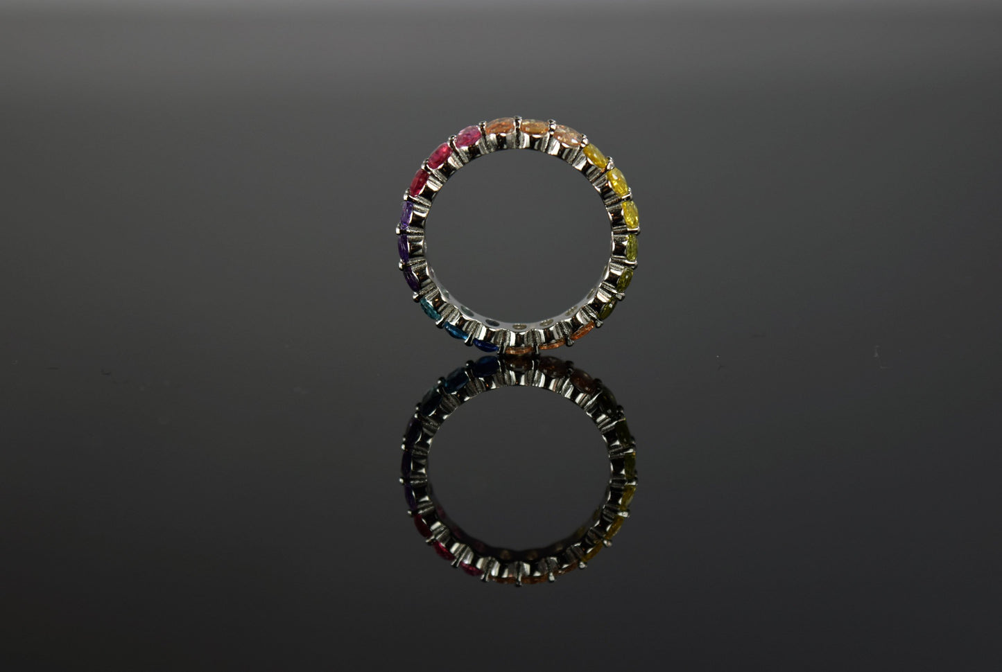 'RAINBOW OVAL' RING - SHOP PAIGE