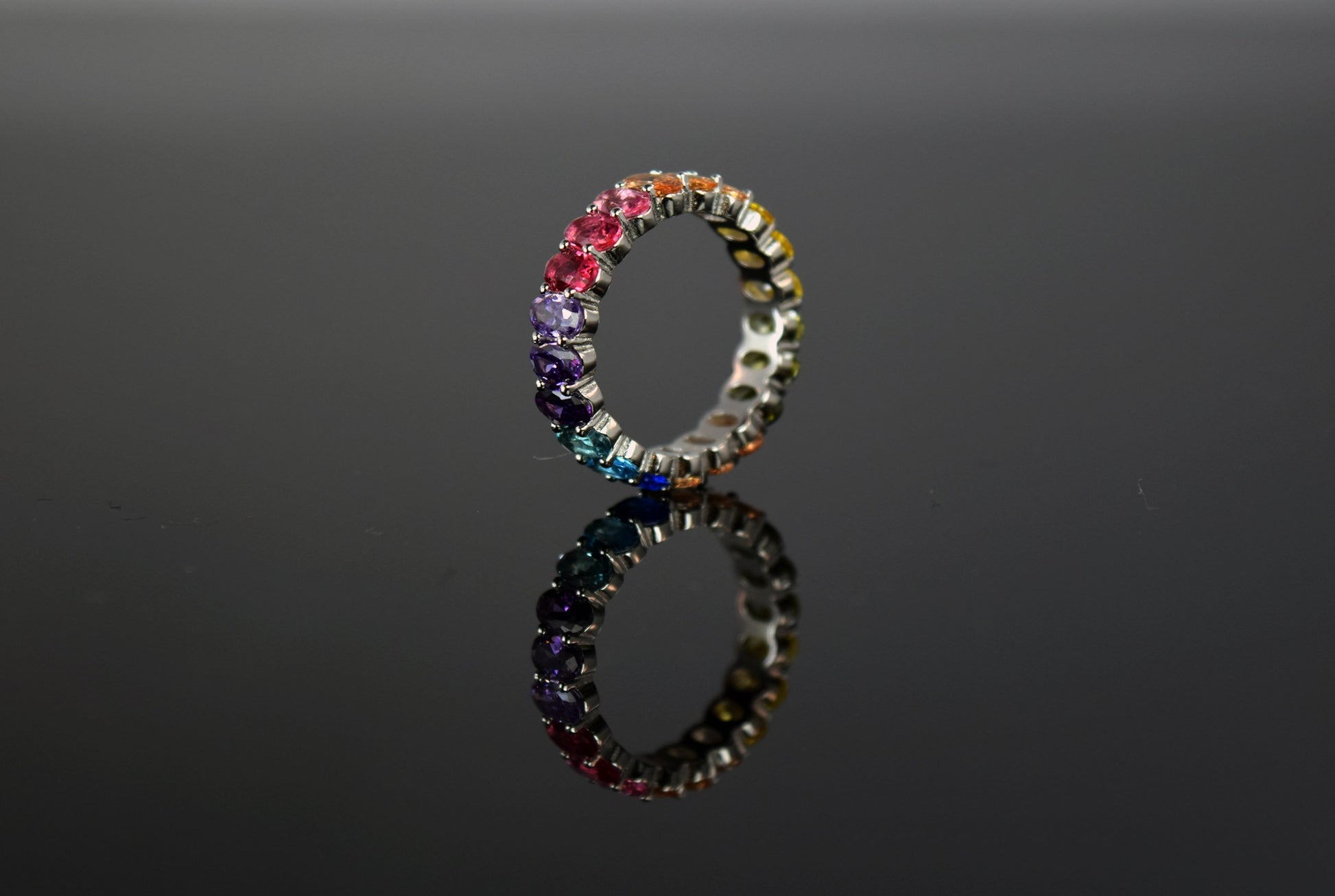 'RAINBOW OVAL' RING - SHOP PAIGE