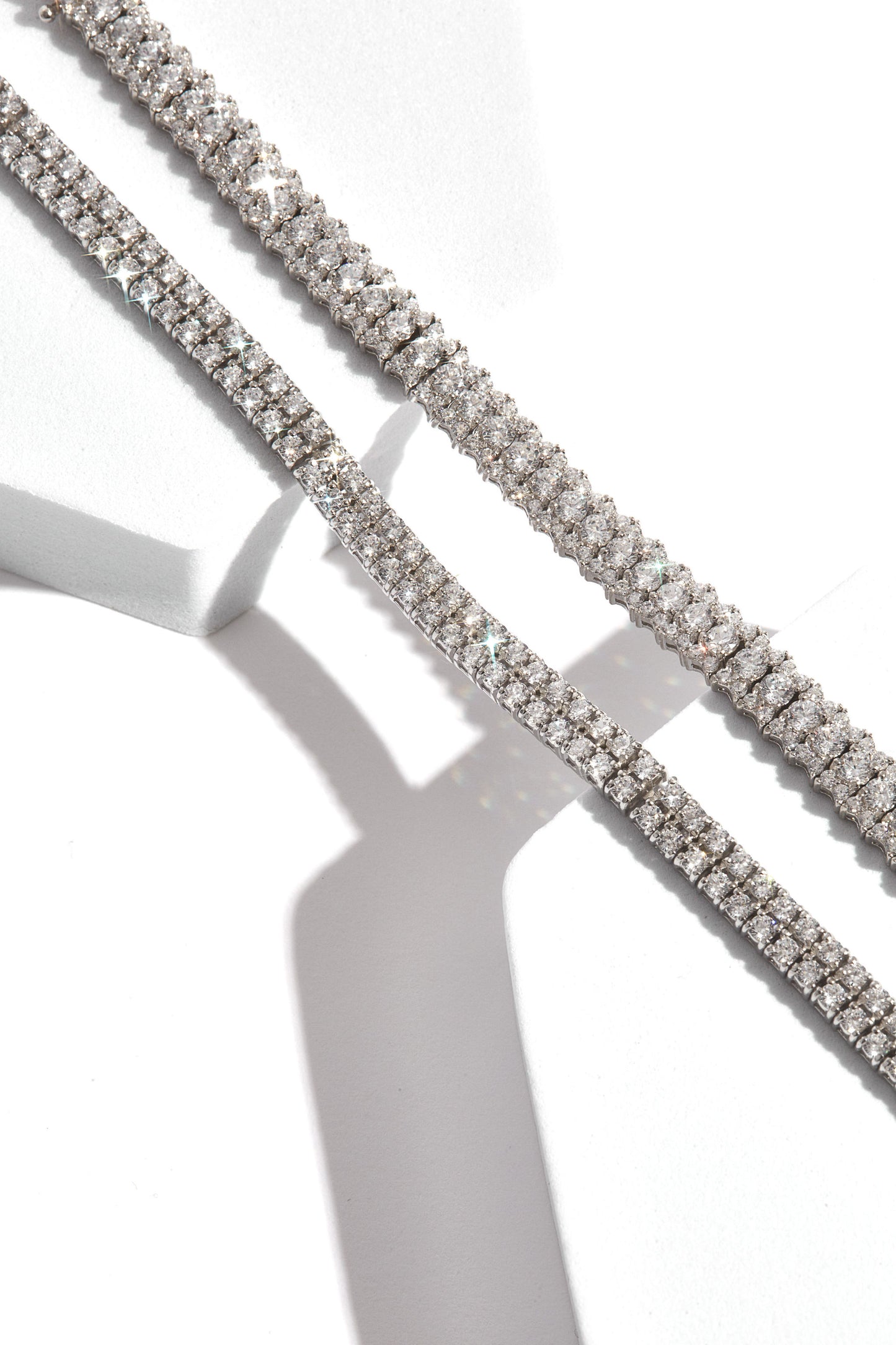 'DOUBLE CLASSIC TENNIS BRACELET'