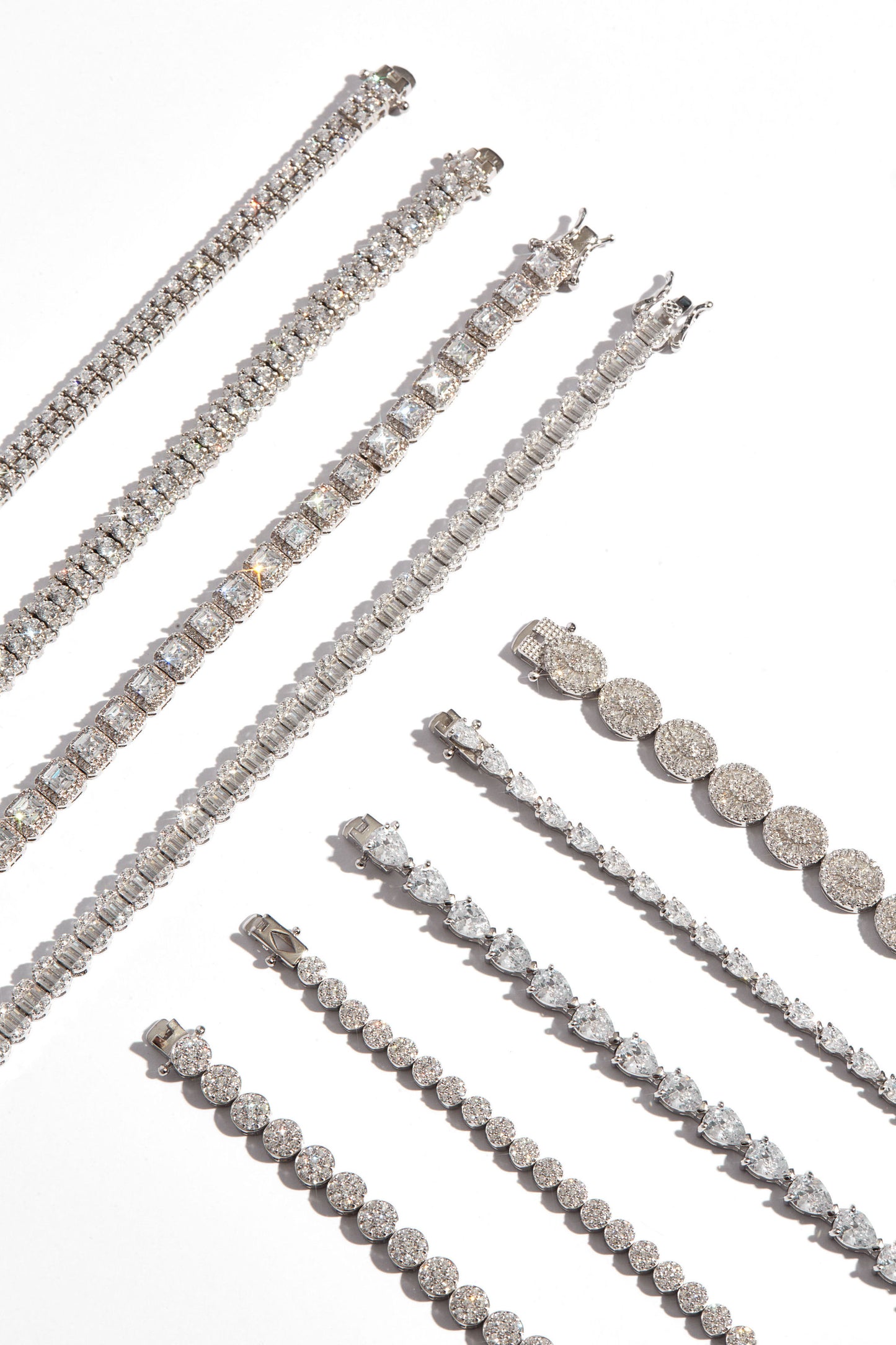 'BAGUETTE TENNIS BRACELET'