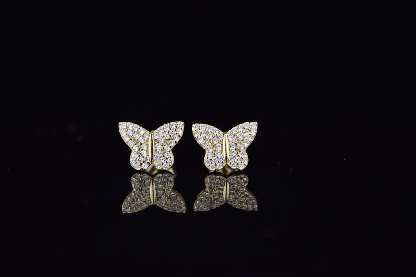 ‘BUTTERFLY CRYSTAL STUDS' - SHOP PAIGE