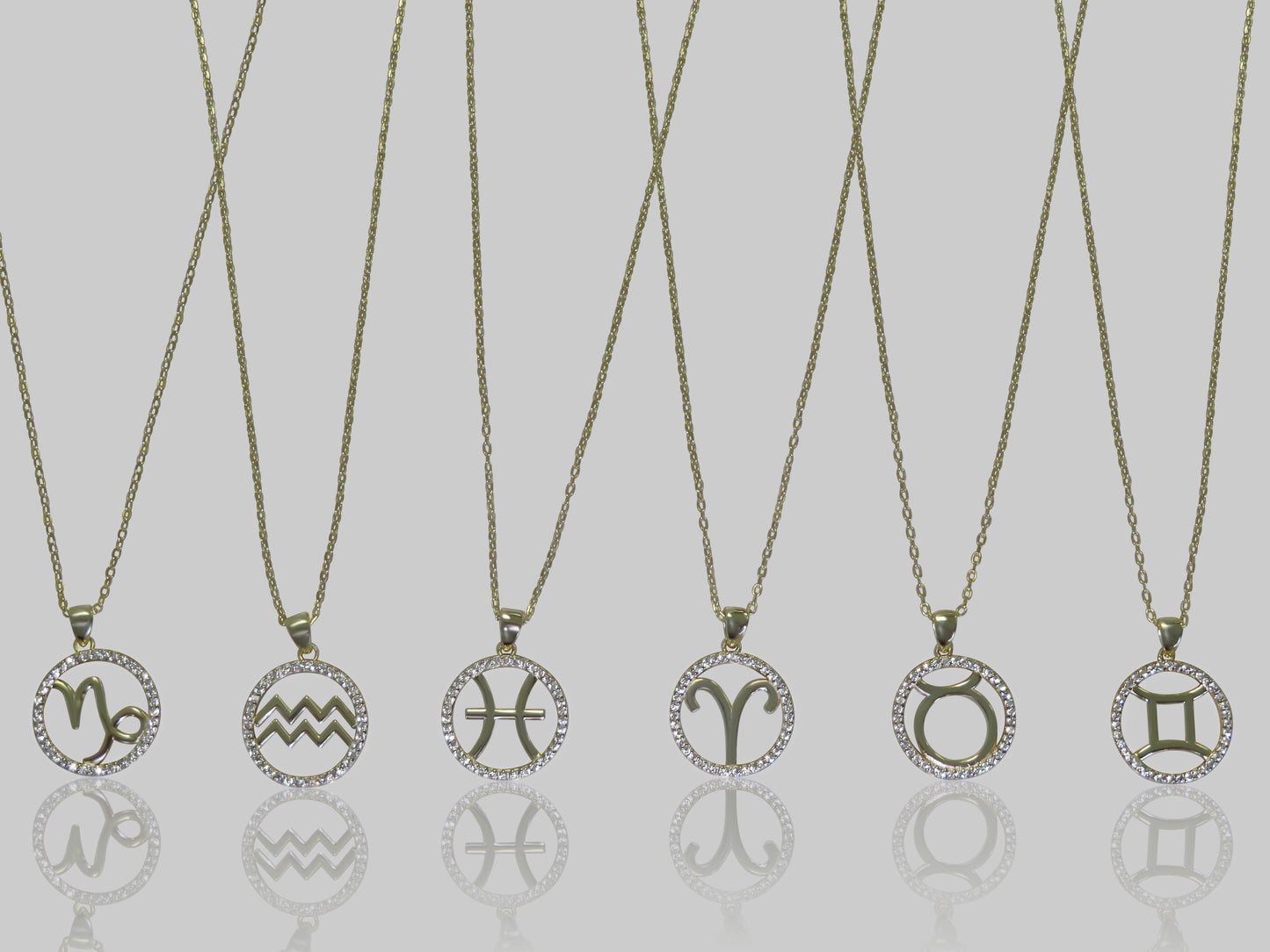 'CRYSTAL ZODIAC NECKLACE'