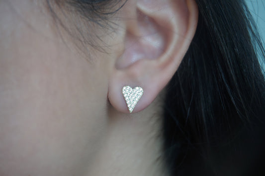 ‘FLAT HEART STUDS’