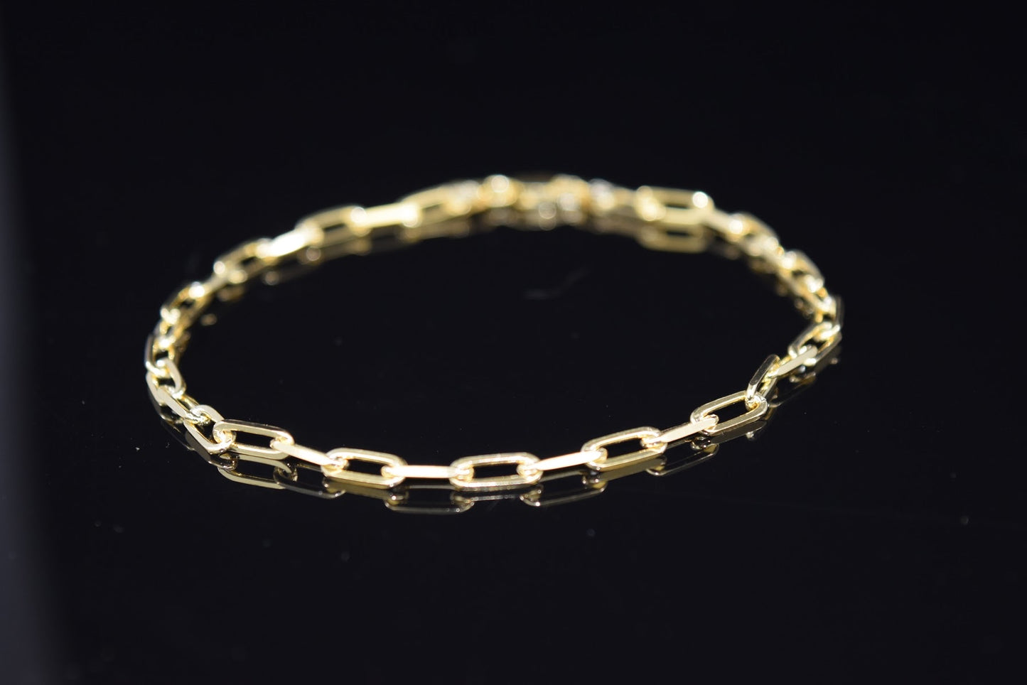 ‘OPEN LINK CHAIN BRACELET’