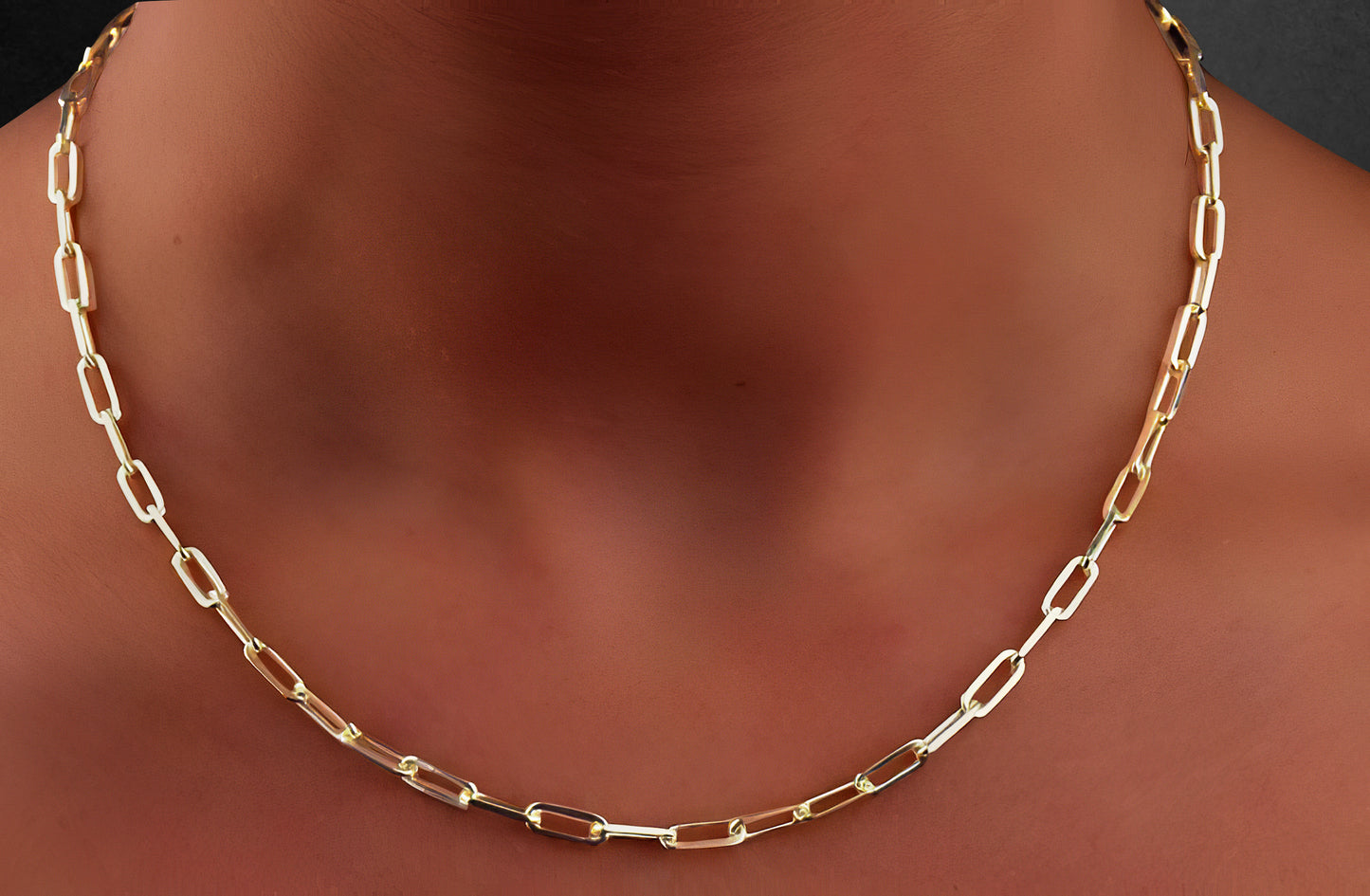 'OPEN LINK CHAIN' NECKLACE